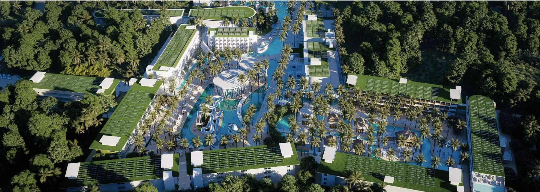 NEBU Resort Residences 度假村空拍全景