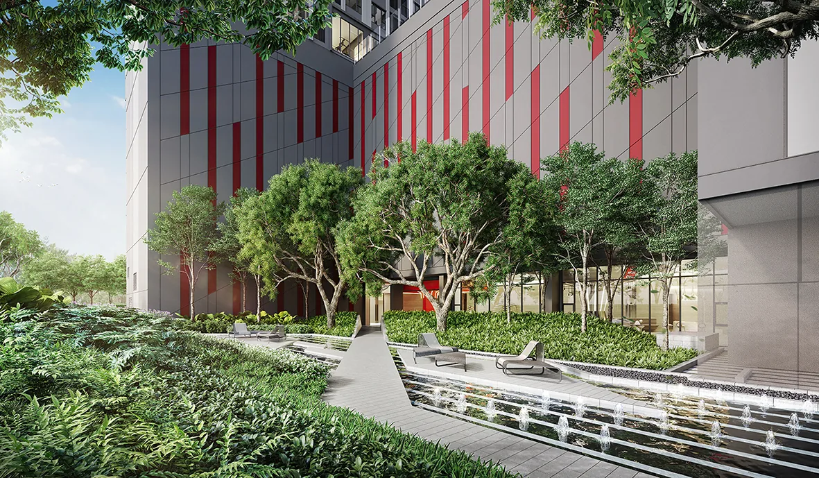 Aspire Sukhumvit – Rama 4 The Oasis 無邊際泳池