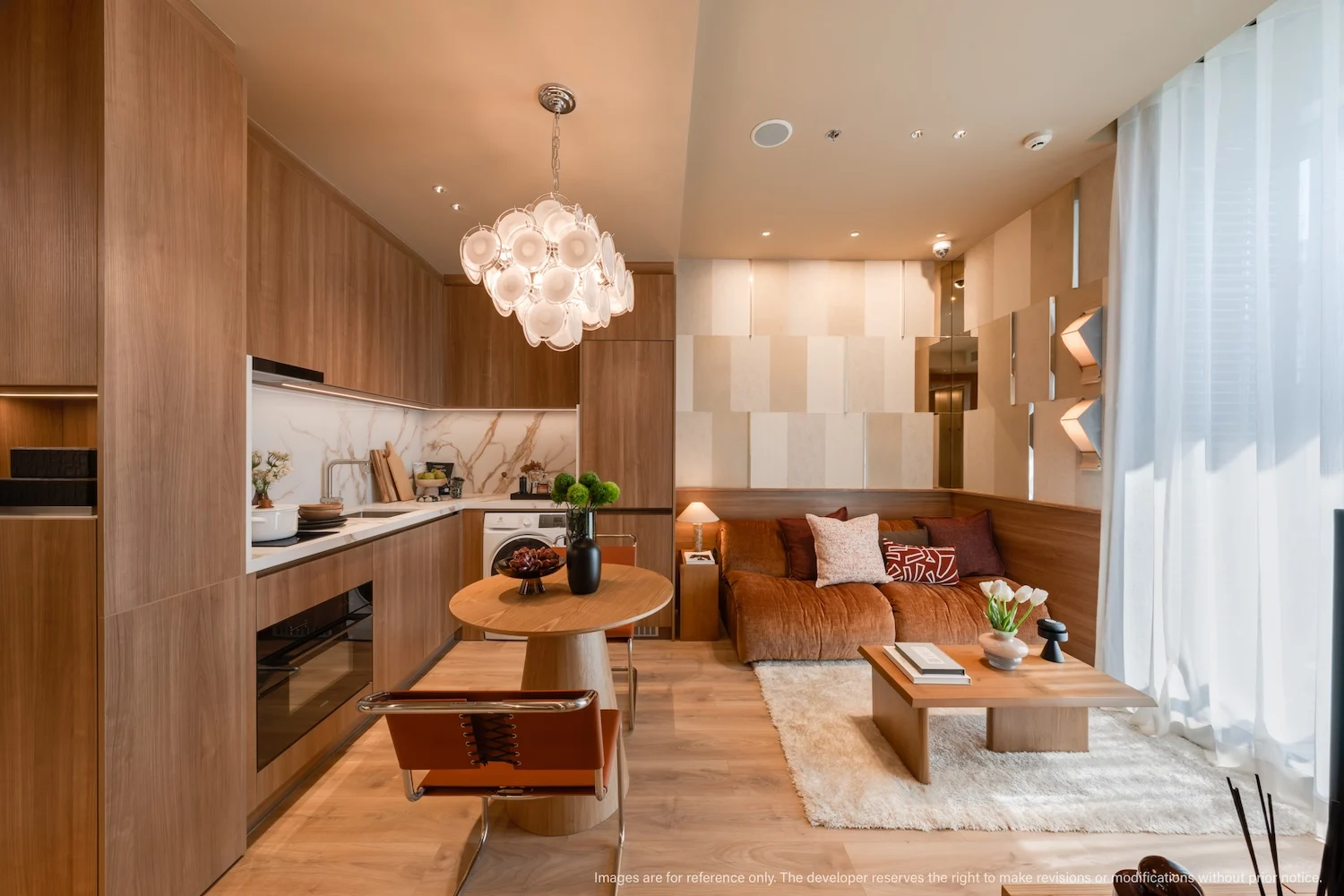 Noble Emmerse Phrom Phong 一房 31 ㎡ 樣品屋